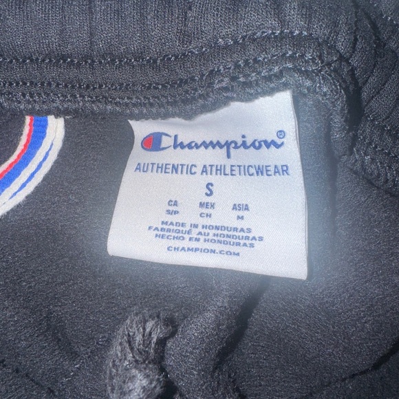 Champion Black Joggers with Logo - Picture 2 of 3